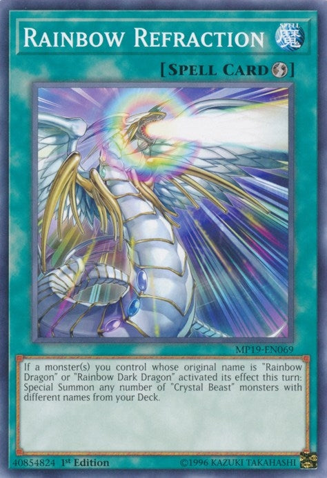 Image for Rainbow Refraction (MP19-EN069) (2019 Gold Sarcophagus Tin Mega Pack) - YuGiOh