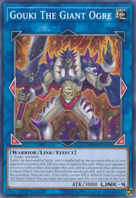 Image for Gouki The Giant Ogre (MP19-EN102) (2019 Gold Sarcophagus Tin Mega Pack) - YuGiOh