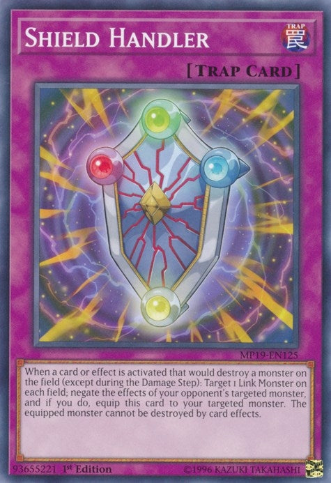 Image for Shield Handler (MP19-EN125) (2019 Gold Sarcophagus Tin Mega Pack) - YuGiOh
