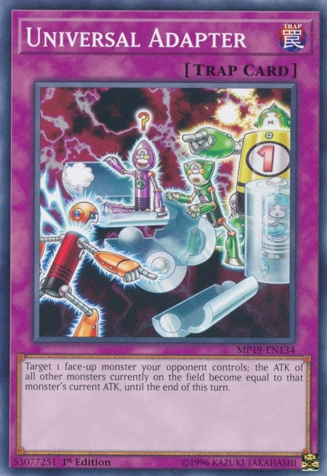 Image for Universal Adapter (MP19-EN134) (2019 Gold Sarcophagus Tin Mega Pack) - YuGiOh