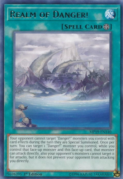 Image for Realm of Danger! (MP19-EN140) (2019 Gold Sarcophagus Tin Mega Pack) - YuGiOh