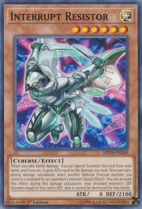 Image for Interrupt Resistor (MP19-EN149) (2019 Gold Sarcophagus Tin Mega Pack) - YuGiOh
