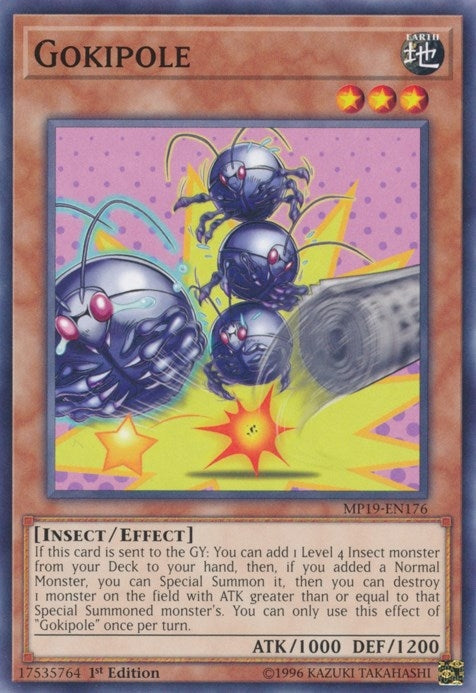 Image for Gokipole (MP19-EN176) (2019 Gold Sarcophagus Tin Mega Pack) - YuGiOh