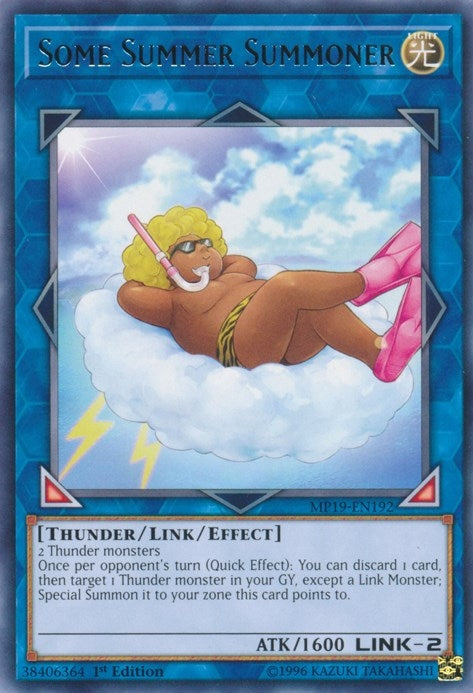 Image for Some Summer Summoner (MP19-EN192) (2019 Gold Sarcophagus Tin Mega Pack) - YuGiOh