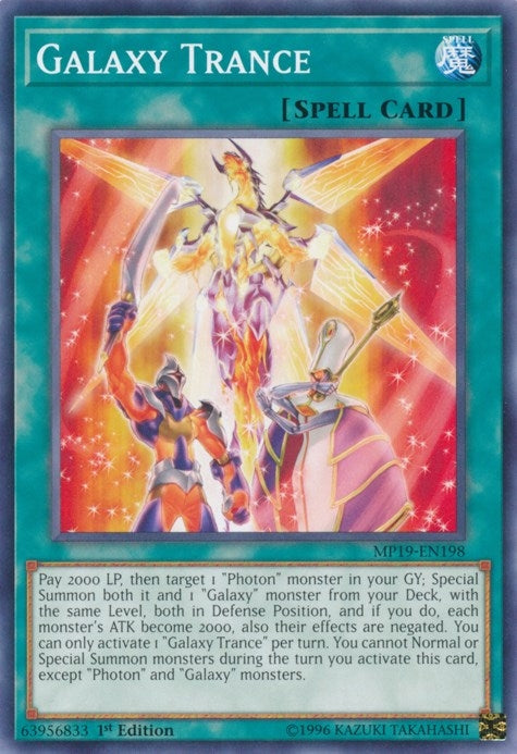 Image for Galaxy Trance (MP19-EN198) (2019 Gold Sarcophagus Tin Mega Pack) - YuGiOh