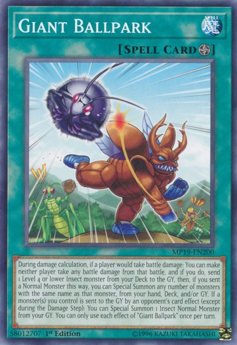 Image for Giant Ballpark (MP19-EN200) (2019 Gold Sarcophagus Tin Mega Pack) - YuGiOh