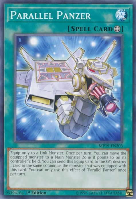 Image for Parallel Panzer (MP19-EN203) (2019 Gold Sarcophagus Tin Mega Pack) - YuGiOh