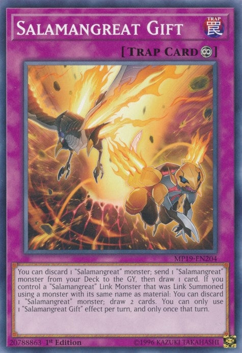 Image for Salamangreat Gift (MP19-EN204) (2019 Gold Sarcophagus Tin Mega Pack) - YuGiOh