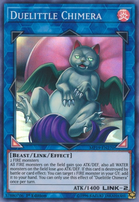 Image for Duelittle Chimera (MP19-EN270) (2019 Gold Sarcophagus Tin Mega Pack) - YuGiOh