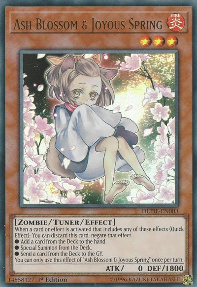Image for Ash Blossom & Joyous Spring (DUDE-EN003) (Duel Devastator) - YuGiOh