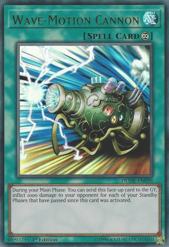 Image for Wave-Motion Cannon (DUDE-EN039) (Duel Devastator) - YuGiOh