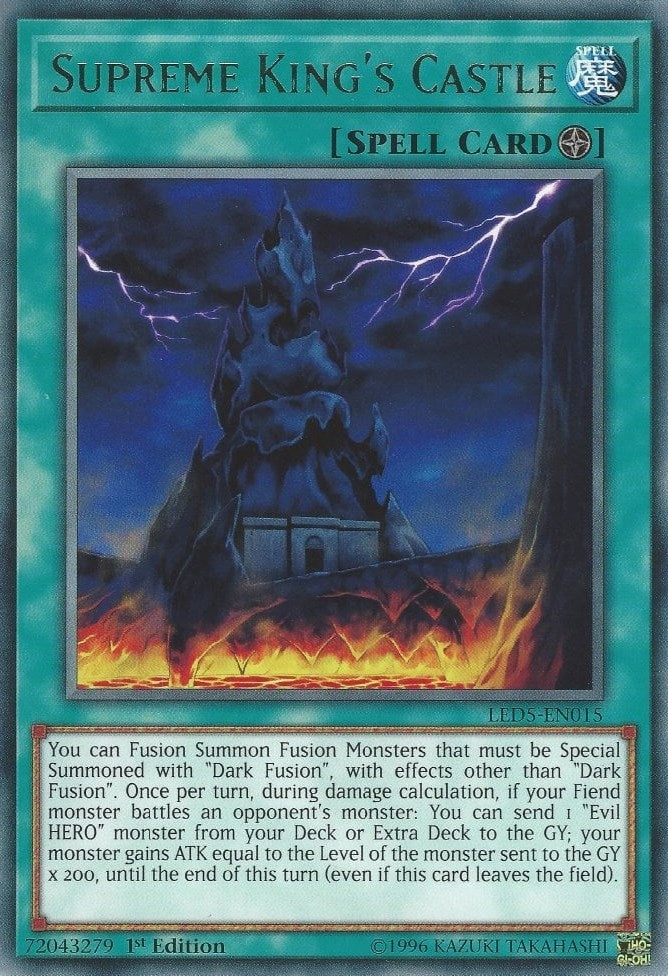Image for Supreme King's Castle (LED5-EN015) (Legendary Duelists: Immortal Destiny) - YuGiOh