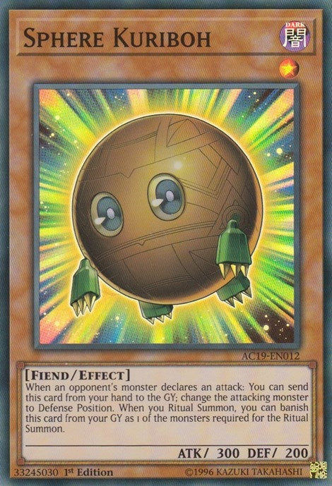 Image for Sphere Kuriboh (AC19-EN012) (Advent Calendar 2019) - YuGiOh