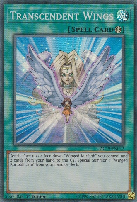 Image for Transcendent Wings (AC19-EN022) (Advent Calendar 2019) - YuGiOh