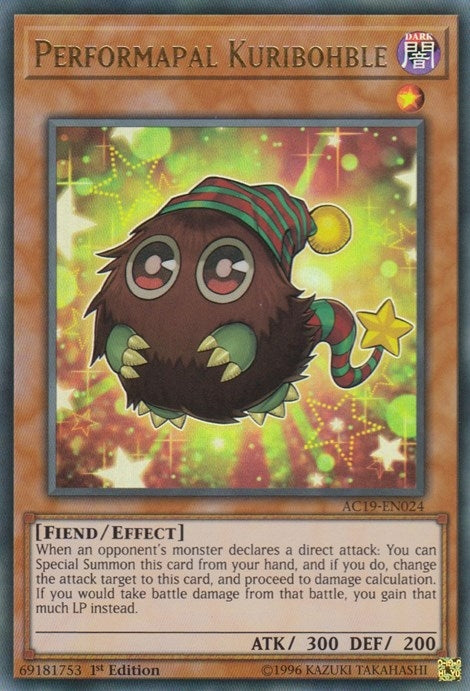 Image for Performapal Kuribohble (AC19-EN024) (Advent Calendar 2019) - YuGiOh