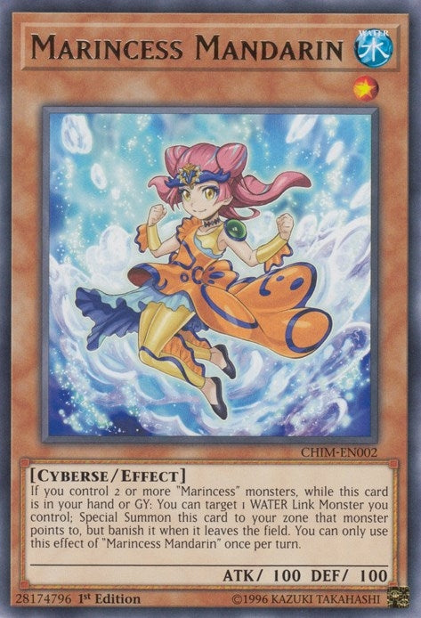 Image for Marincess Mandarin (CHIM-EN002) (Chaos Impact) - YuGiOh