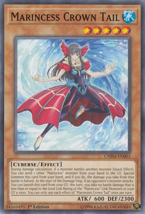 Image for Marincess Crown Tail (CHIM-EN003) (Chaos Impact) - YuGiOh