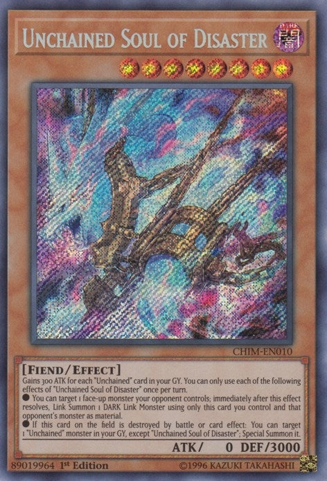Image for Unchained Soul of Disaster (CHIM-EN010) (Chaos Impact) - YuGiOh