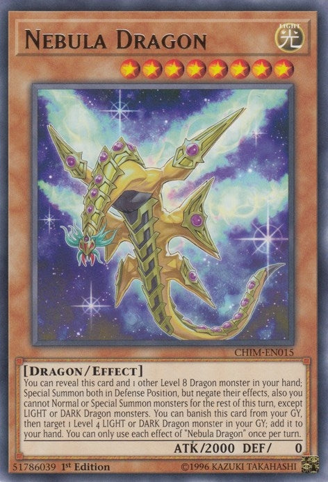 Image for Nebula Dragon (CHIM-EN015) (Chaos Impact) - YuGiOh