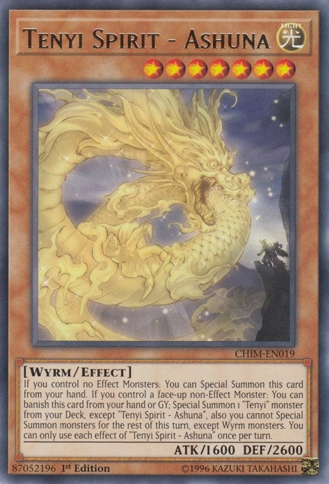 Image for Tenyi Spirit - Ashuna (CHIM-EN019) (Chaos Impact) - YuGiOh