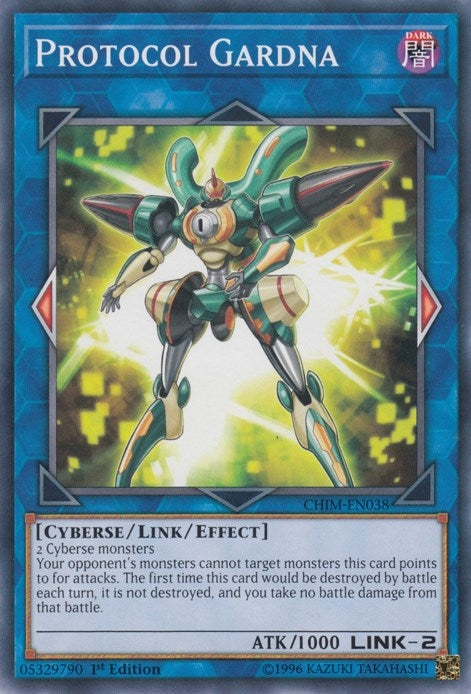 Image for Protocol Gardna (CHIM-EN038) (Chaos Impact) - YuGiOh