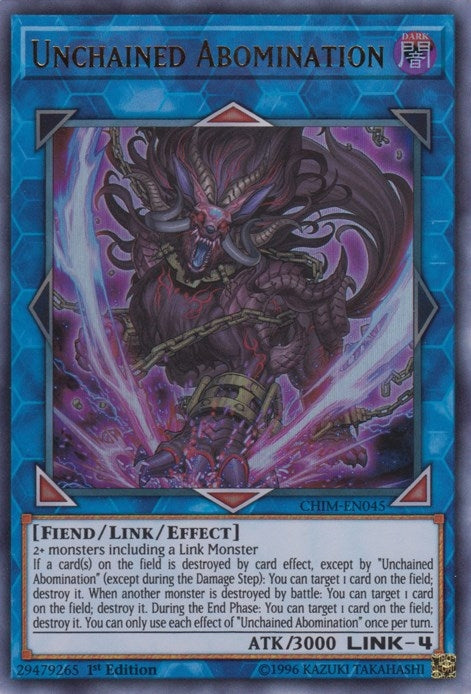 Image for Unchained Abomination (CHIM-EN045) (Chaos Impact) - YuGiOh