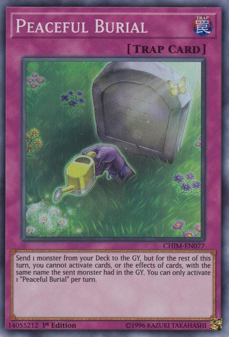 Image for Peaceful Burial (CHIM-EN077) (Chaos Impact) - YuGiOh