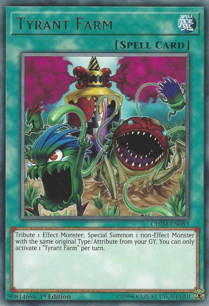 Image for Tyrant Farm (CHIM-EN083) (Chaos Impact) - YuGiOh