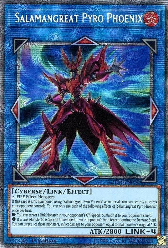 Image for Salamangreat Pyro Phoenix (Starlight Rare) (CHIM-EN039) (Chaos Impact) - YuGiOh