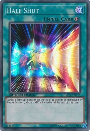 Image for Half Shut (STP2-EN016) (Speed Duel: Tournament Pack 2) - YuGiOh