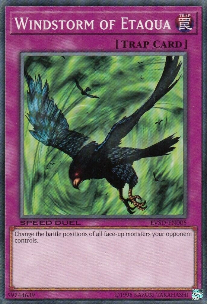 Image for Windstorm of Etaqua (EVSD-EN005) (Event Pack Speed Duel) - YuGiOh