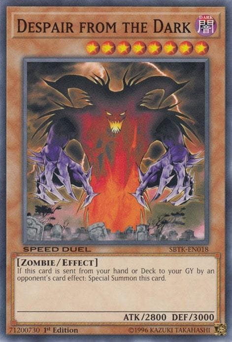 Image for Despair from the Dark (SBTK-EN018) (Speed Duel: Trials of the Kingdom) - YuGiOh