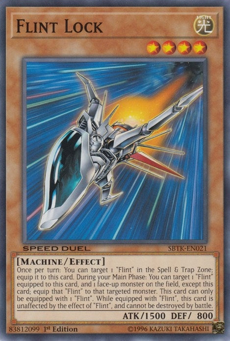 Image for Flint Lock (SBTK-EN021) (Speed Duel: Trials of the Kingdom) - YuGiOh