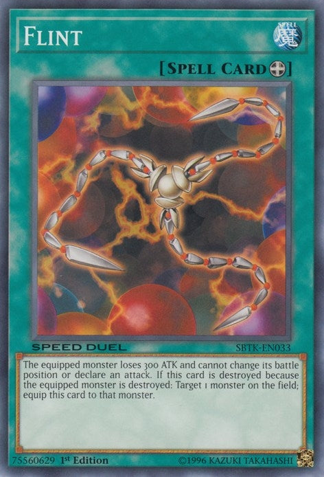 Image for Flint (SBTK-EN033) (Speed Duel: Trials of the Kingdom) - YuGiOh
