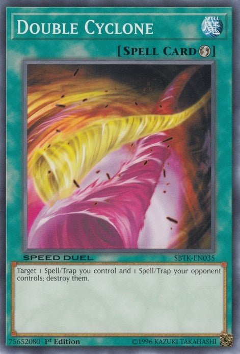 Image for Double Cyclone (SBTK-EN035) (Speed Duel: Trials of the Kingdom) - YuGiOh