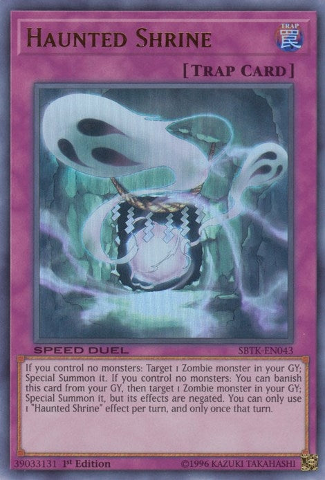 Image for Haunted Shrine (SBTK-EN043) (Speed Duel: Trials of the Kingdom) - YuGiOh