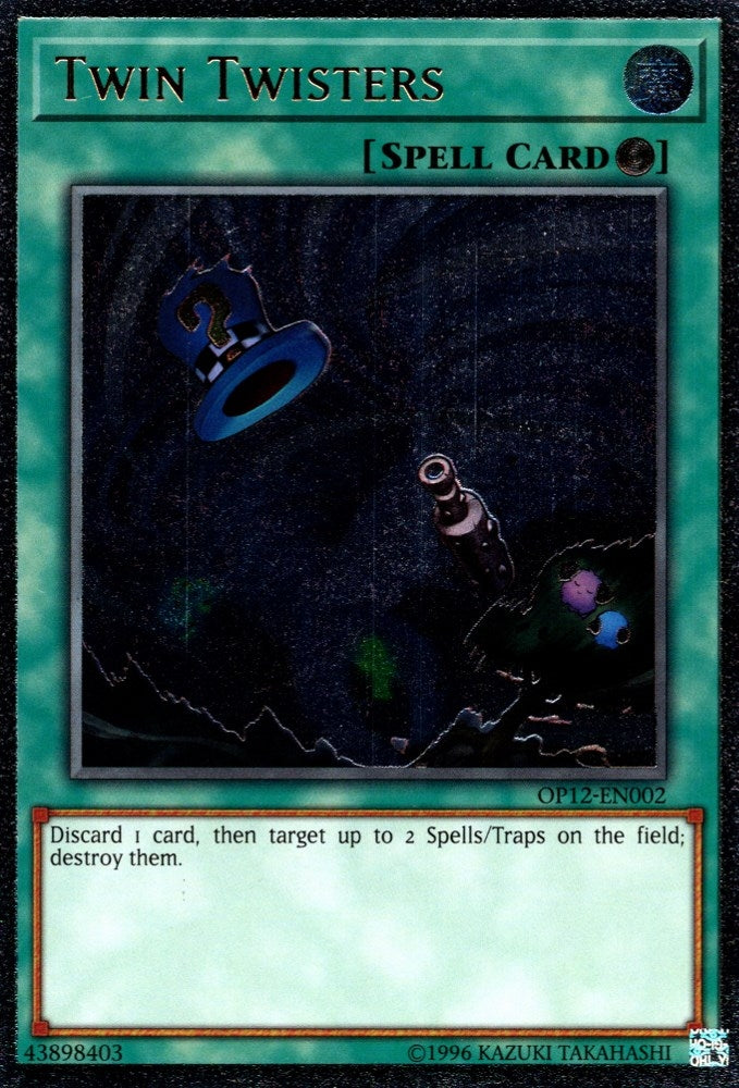 Image for Twin Twisters (UTR) (OP12-EN002) (OTS Tournament Pack 12) - YuGiOh