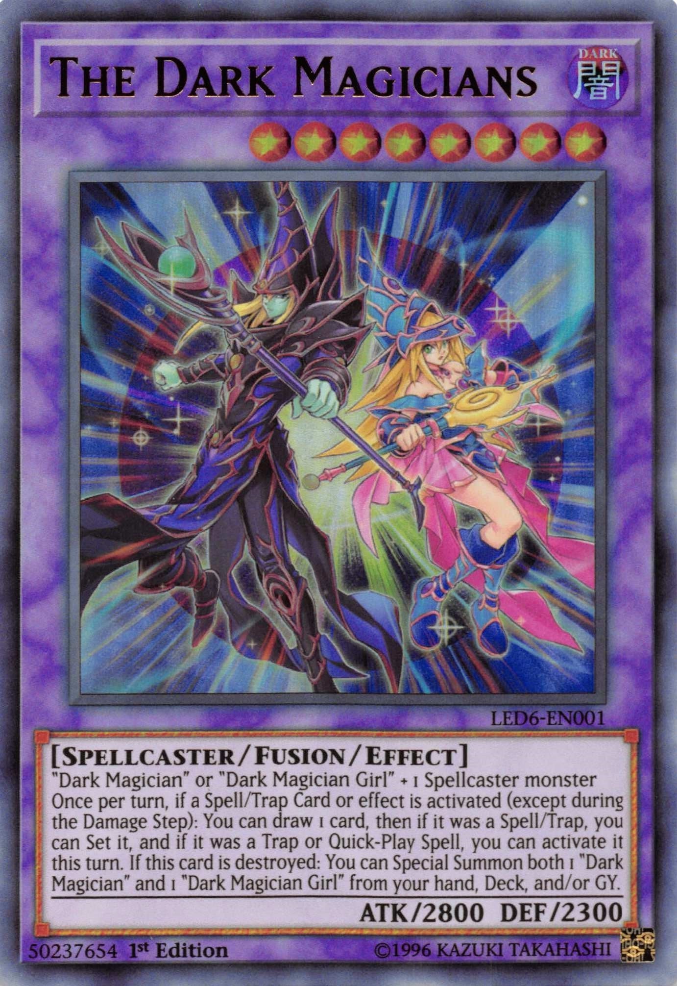 Image for The Dark Magicians (LED6-EN001) (Legendary Duelists: Magical Hero) - YuGiOh