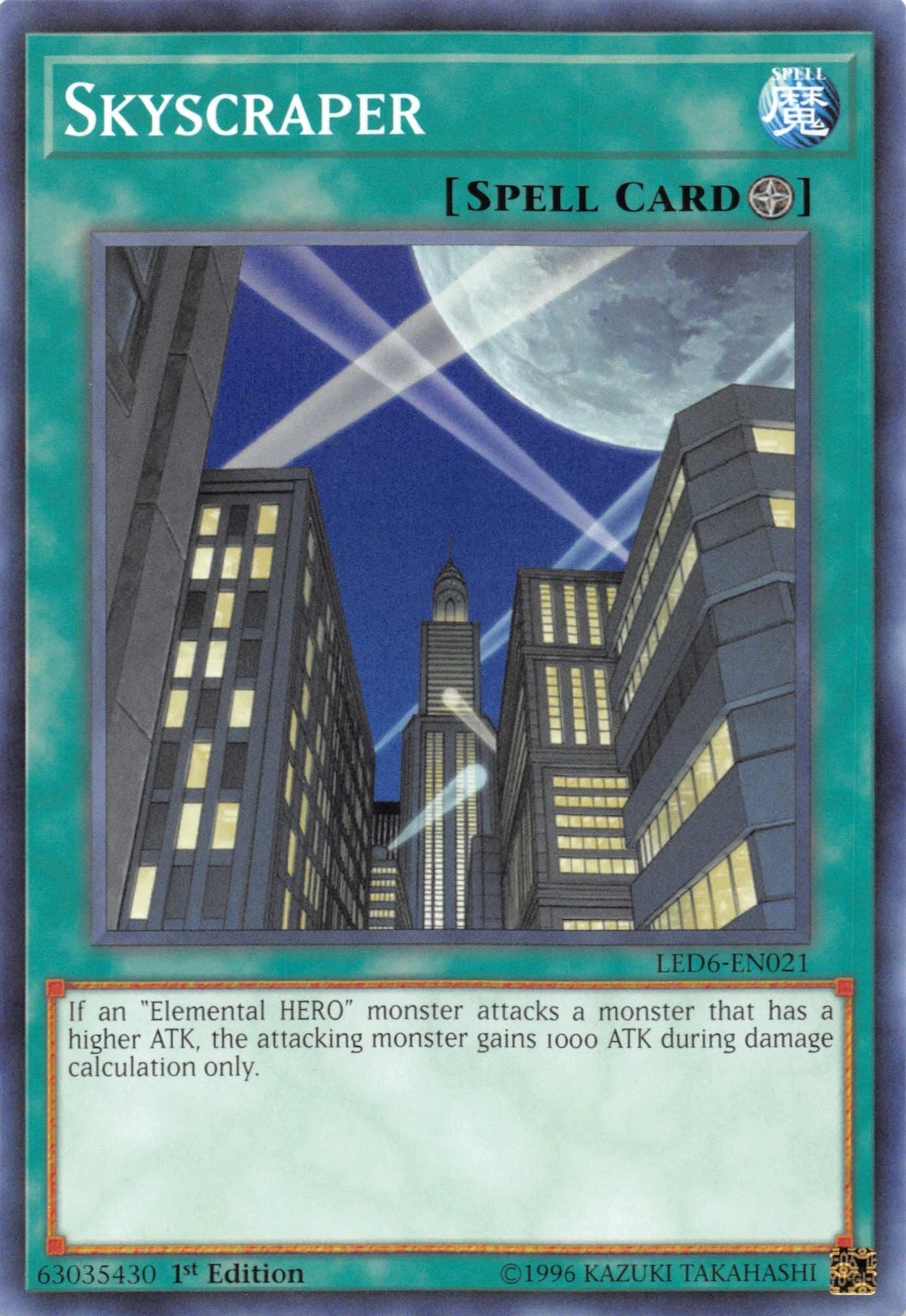 Image for Skyscraper (LED6-EN021) (Legendary Duelists: Magical Hero) - YuGiOh