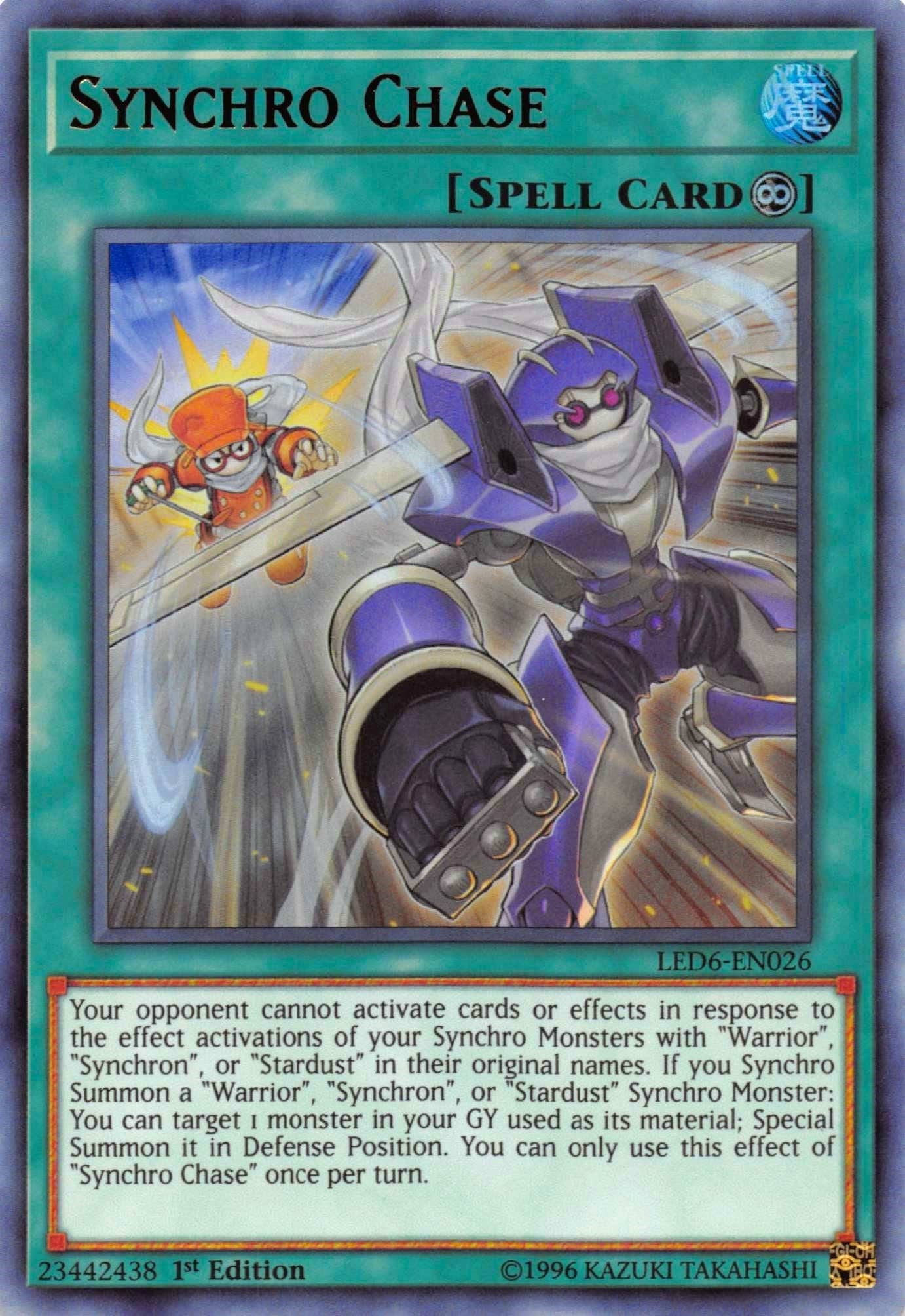 Image for Synchro Chase (LED6-EN026) (Legendary Duelists: Magical Hero) - YuGiOh