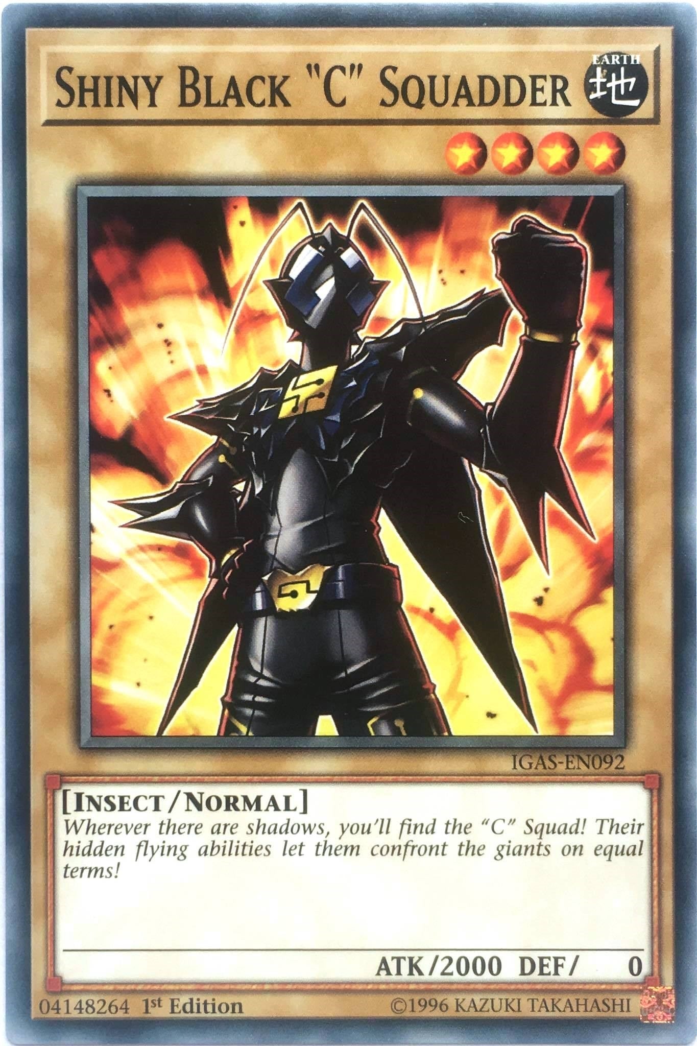 Image for Shiny Black "C" Squadder (IGAS-EN092) (Ignition Assault) - YuGiOh