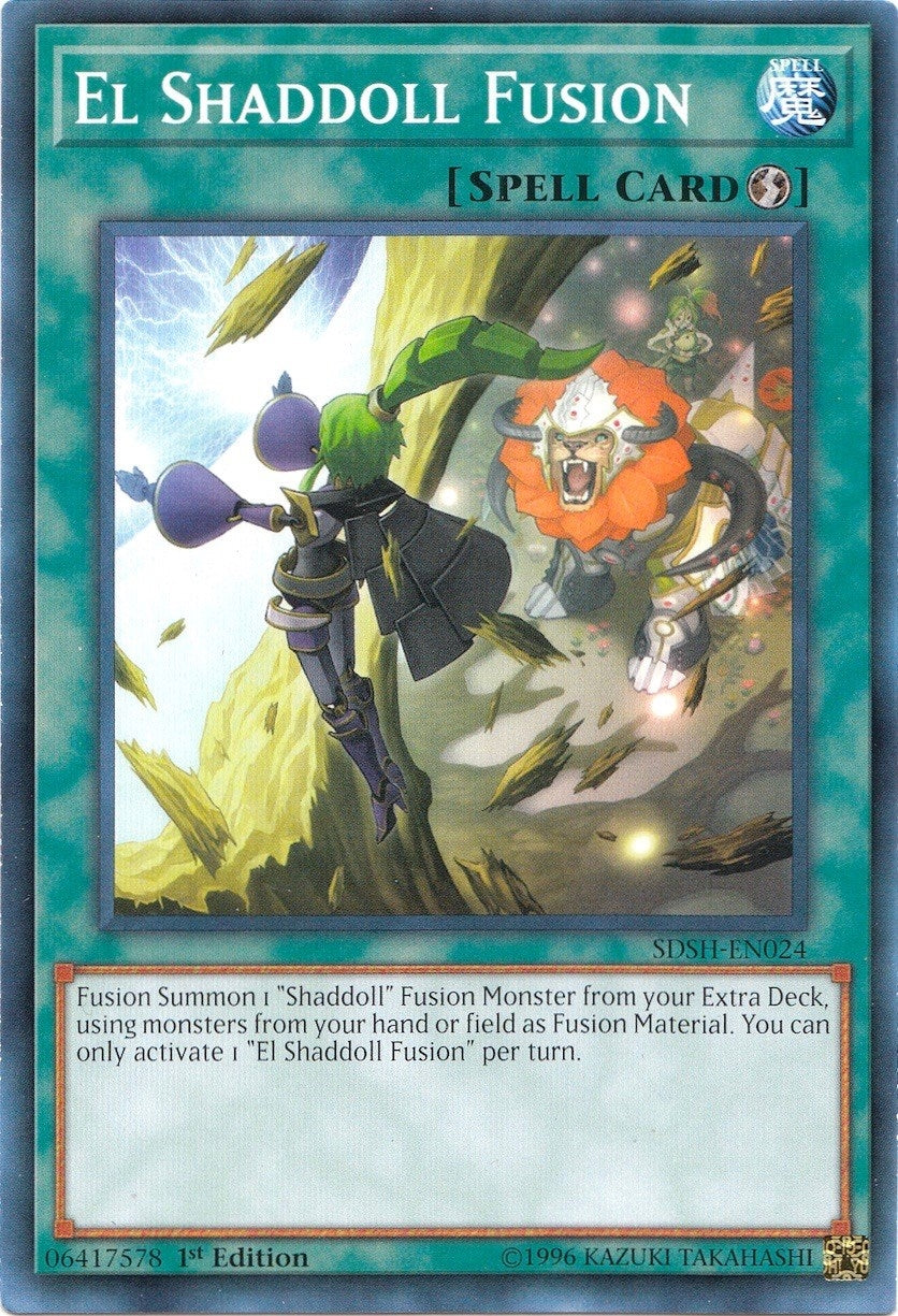 Image for El Shaddoll Fusion (SDSH-EN024) (Structure Deck: Shaddoll Showdown) - YuGiOh