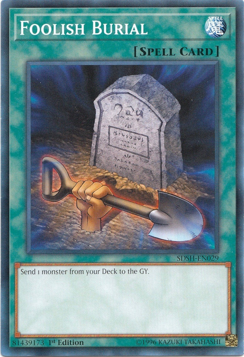 Image for Foolish Burial (SDSH-EN029) (Structure Deck: Shaddoll Showdown) - YuGiOh