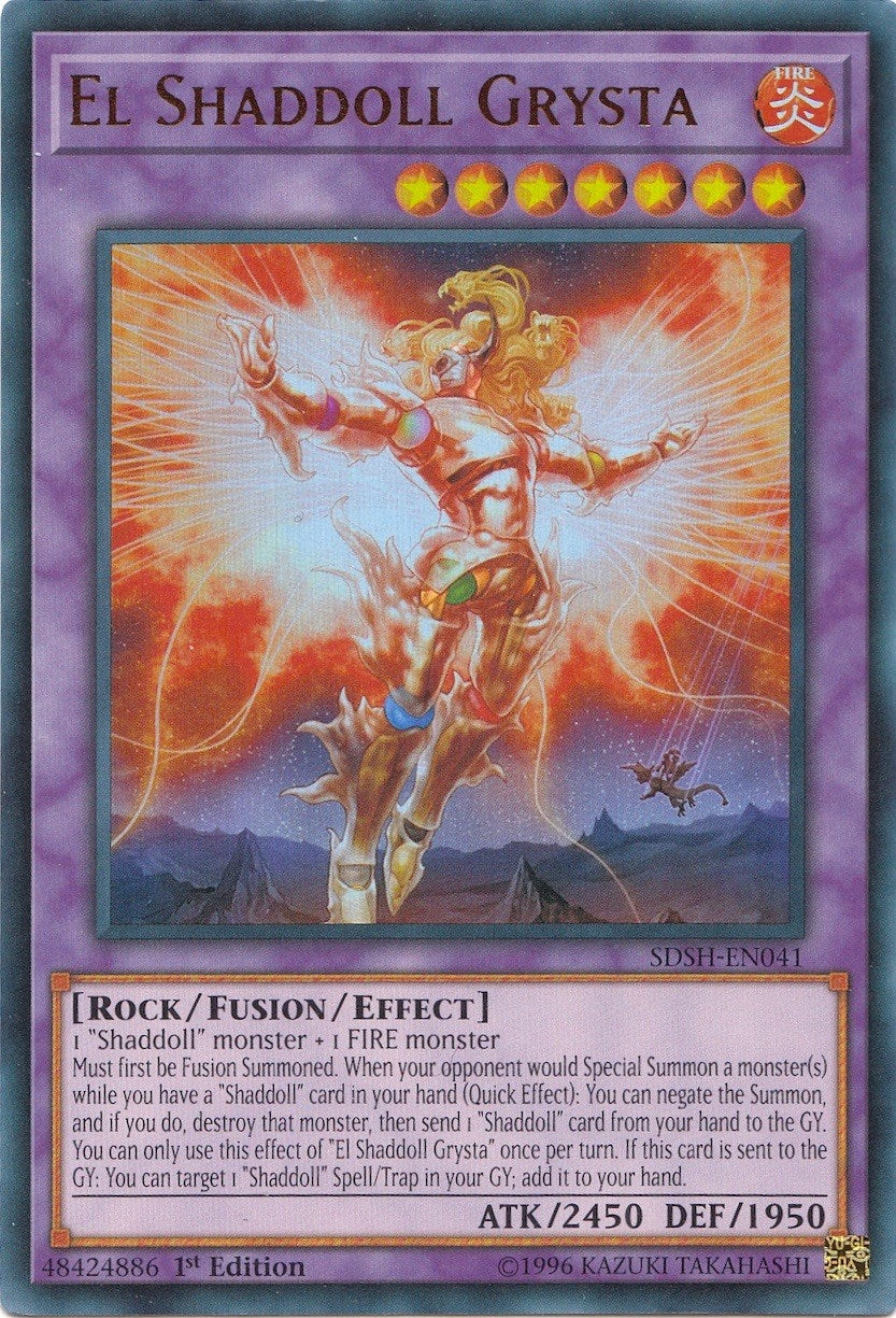 Image for El Shaddoll Grysta (SDSH-EN041) (Structure Deck: Shaddoll Showdown) - YuGiOh