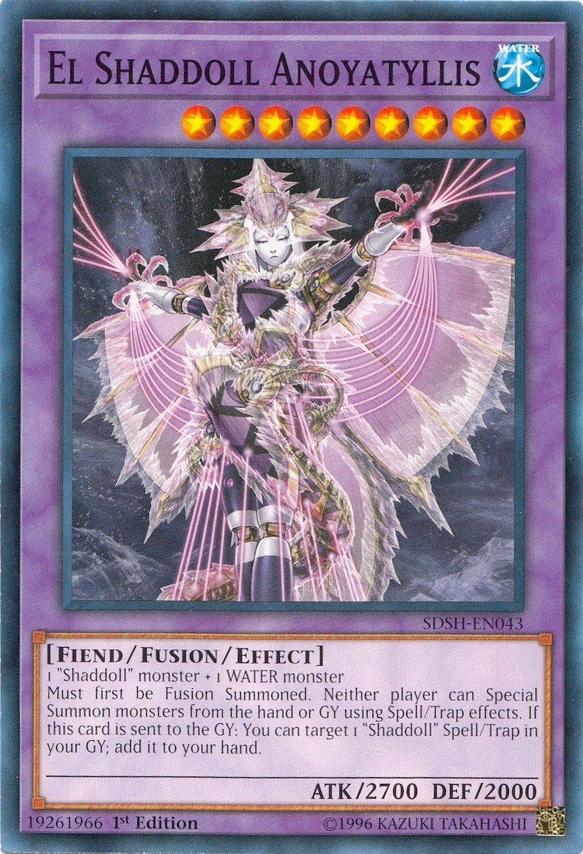 Image for El Shaddoll Anoyatyllis (SDSH-EN043) (Structure Deck: Shaddoll Showdown) - YuGiOh