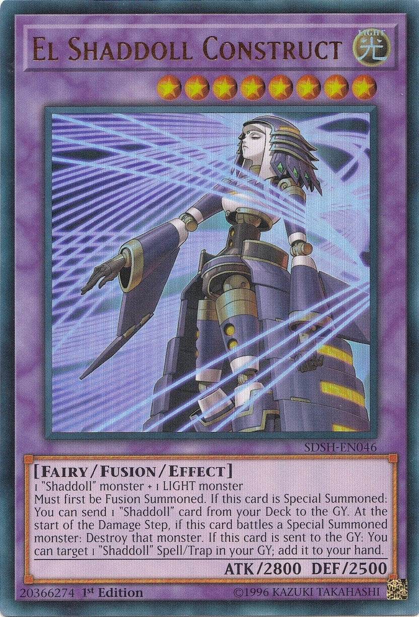 Image for El Shaddoll Construct (SDSH-EN046) (Structure Deck: Shaddoll Showdown) - YuGiOh