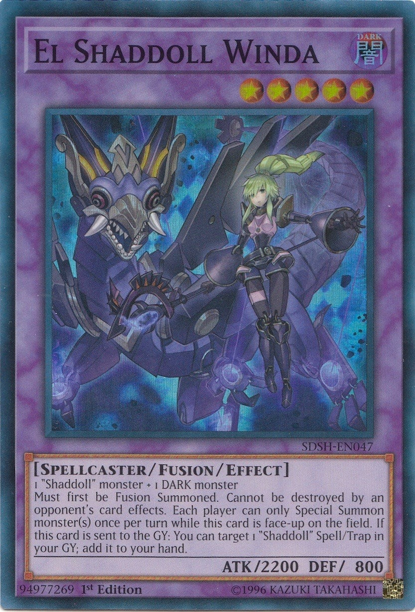 Image for El Shaddoll Winda (SDSH-EN047) (Structure Deck: Shaddoll Showdown) - YuGiOh