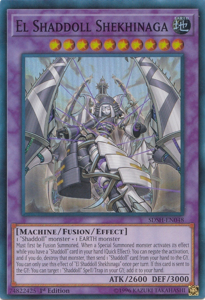 Image for El Shaddoll Shekhinaga (SDSH-EN048) (Structure Deck: Shaddoll Showdown) - YuGiOh