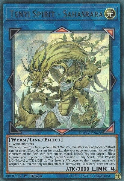 Image for Tenyi Spirit - Sahasrara (DUOV-EN026) (Duel Overload) - YuGiOh