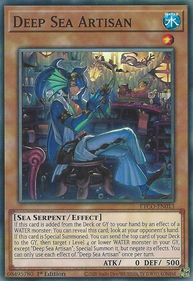 Image for Deep Sea Artisan (ETCO-EN013) (Eternity Code) - YuGiOh